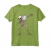 Dabbing Padel Scheletro Padelista - Maglietta Tennis Goth con Racchetta Paddle - Costume Halloween