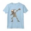 Dabbing Padel Scheletro Padelista - Maglietta Tennis Goth con Racchetta Paddle - Costume Halloween