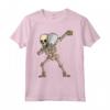 Dabbing Padel Scheletro Padelista - Maglietta Tennis Goth con Racchetta Paddle - Costume Halloween