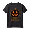 Happy Halloween - Zucca di Halloween Maglietta per Uomo e Donna - Ideale per Feste e Eventi a Tema