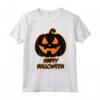 Happy Halloween - Zucca di Halloween Maglietta per Uomo e Donna - Ideale per Feste e Eventi a Tema