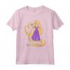 HapTiger Princess Rapunzel Heart and Pascal Maglietta - Official Merchandise for Women, Men, Boys, and Girls - Tangled T-Shirt for Fans