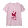 HapTiger Maleficent Mistress Of Evil Looking Over Text Maglietta con Collo a V - Official Disney Apparel 19MLME00003A-002 - Unique Maleficent Tee
