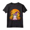 Carino Halloween Camicia Ragazze Donne - Strega Unicorno Maglietta per Halloween - Idea Regalo Originale per Bambini e Amanti dell'Unicorno