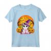 Carino Halloween Camicia Ragazze Donne - Strega Unicorno Maglietta per Halloween - Idea Regalo Originale per Bambini e Amanti dell'Unicorno