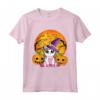 Carino Halloween Camicia Ragazze Donne - Strega Unicorno Maglietta per Halloween - Idea Regalo Originale per Bambini e Amanti dell'Unicorno
