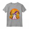 Carino Halloween Camicia Ragazze Donne - Strega Unicorno Maglietta per Halloween - Idea Regalo Originale per Bambini e Amanti dell'Unicorno