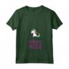 Donna Buongiorno Un Cazzo Maglietta Unicorno - T-shirt Spiritosa con Scritte Divertenti - Ideale come Regalo Compleanno per Amanti Unicorni