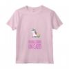 Donna Buongiorno Un Cazzo Maglietta Unicorno - T-shirt Spiritosa con Scritte Divertenti - Ideale come Regalo Compleanno per Amanti Unicorni