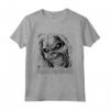 HapTiger Legacy Collection Eddie Boxed Maglietta - Official Band Shirt for Men, Women, Boys, Girls - Classic T-Shirt