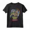 HapTiger Pixar Toy Story Buzz and Woody Movie Logo Maglietta - Officially Licensed Apparel for Toy Story Fans