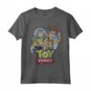 HapTiger Pixar Toy Story Buzz and Woody Movie Logo Maglietta - Officially Licensed Apparel for Toy Story Fans