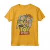 HapTiger Pixar Toy Story Buzz and Woody Movie Logo Maglietta - Officially Licensed Apparel for Toy Story Fans