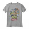 HapTiger Pixar Toy Story Buzz and Woody Movie Logo Maglietta - Officially Licensed Apparel for Toy Story Fans