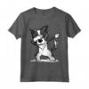 Dabbing Border Collie Dab Dance - Maglietta per Proprietari di Border Collie - Ideale per gli Amanti dei Cani