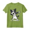Dabbing Border Collie Dab Dance - Maglietta per Proprietari di Border Collie - Ideale per gli Amanti dei Cani