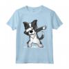 Dabbing Border Collie Dab Dance - Maglietta per Proprietari di Border Collie - Ideale per gli Amanti dei Cani