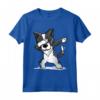 Dabbing Border Collie Dab Dance - Maglietta per Proprietari di Border Collie - Ideale per gli Amanti dei Cani