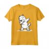 Dabbing West Highland White Terrier Dab Dance Cane Maglietta - Ideale Regalo per Proprietari di West Highland White Terrier e Amanti dei Cani
