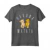 HapTiger Lion King Simba Nala Hakuna Matata Maglietta - Officially Licensed Apparel for Disney Fans