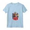 HapTiger Shippuden Akatsuki Gruppo SD Maglietta con Collo a V - Merchandise Ufficiale con Licenza - Ideale per Fan di Anime