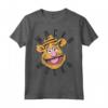 HapTiger The Muppets Fozzie Bear Wocka Wocka Big Face Maglietta - Officially Licensed Apparel