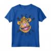 HapTiger The Muppets Fozzie Bear Wocka Wocka Big Face Maglietta - Officially Licensed Apparel