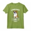 Coolest Bulldog Inglese Dad - Maglietta Cane per Proprietari di Bulldog Inglese - Regalo Unico per Amanti dei Cani