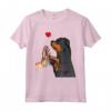 Rottweiler Ama i Cani da Padrona delle Signore Maglietta - Ideale per Regali di Compleanno, Natale e Festa della Mamma