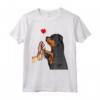Rottweiler Ama i Cani da Padrona delle Signore Maglietta - Ideale per Regali di Compleanno, Natale e Festa della Mamma