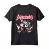 Maglietta Aggretsuko Rocker Rage - Licenza Ufficiale HapTiger Apparel - Per Appassionati di Anime