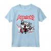 Maglietta Aggretsuko Rocker Rage - Licenza Ufficiale HapTiger Apparel - Per Appassionati di Anime