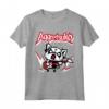 Maglietta Aggretsuko Rocker Rage - Licenza Ufficiale HapTiger Apparel - Per Appassionati di Anime