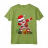 Camicia di Babbo Natale per bambini e bambine con luci Felpa con Cappuccio - Maglietta Natale Divertente per Bambini - Regalo Festoso per Festività