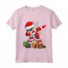 Camicia di Babbo Natale per bambini e bambine con luci Felpa con Cappuccio - Maglietta Natale Divertente per Bambini - Regalo Festoso per Festività