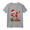 Camicia di Babbo Natale per bambini e bambine con luci Felpa con Cappuccio - Maglietta Natale Divertente per Bambini - Regalo Festoso per Festività