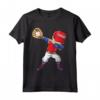 Dabbing Baseball T-Shirt - Regali Divertenti per Amanti del Baseball - Ideale per Compleanni e Feste