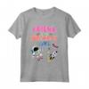 Friend Of The Birthday Girl Space Theme Matching Family Maglietta - Cute Toddler Girl Birthday Shirt - 2nd Birthday Boy Tee Shirt