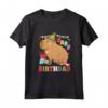 Carino Capy Compleanno - Maglietta a Tema Capybara per Bambini - Design Divertente per Feste di Compleanno