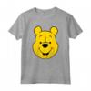 HapTiger Winnie The Pooh Pooh Bear Large Face Maglietta - Officially Licensed Apparel for Men Women Boys Girls - Vintage T-Shirt