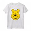 HapTiger Winnie The Pooh Pooh Bear Large Face Maglietta - Officially Licensed Apparel for Men Women Boys Girls - Vintage T-Shirt