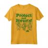 Star Wars Ewoks Protect Our Forests Camp Maglietta - Officially Licensed Apparel for Nature Lovers