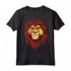HapTiger Lion King Mufasa Geometrics Maglietta - Officially Licensed Disney Apparel - Remember Who You Are.