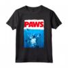 Paws Cat and Mouse Top - Cute Funny Cat Lover Parody Maglietta by HapTiger - Ideal Gift for Cat Enthusiasts