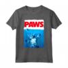 Paws Cat and Mouse Top - Cute Funny Cat Lover Parody Maglietta by HapTiger - Ideal Gift for Cat Enthusiasts