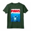 Paws Cat and Mouse Top - Cute Funny Cat Lover Parody Maglietta by HapTiger - Ideal Gift for Cat Enthusiasts