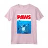 Paws Cat and Mouse Top - Cute Funny Cat Lover Parody Maglietta by HapTiger - Ideal Gift for Cat Enthusiasts