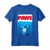 Paws Cat and Mouse Top - Cute Funny Cat Lover Parody Maglietta by HapTiger - Ideal Gift for Cat Enthusiasts