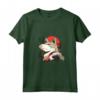 Lupo e Sole - Stile di Pittura Giapponese Anime Maglietta Canotta - Design Anni '80 - Ideale per Bambini e Regali di Compleanno