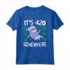 HapTiger South Park Towelie Its 420 Somewhere Maglietta - Official Merchandise for Fans of the Show